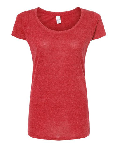 Tultex Women's Poly-Rich Scoop Neck T-Shirt
