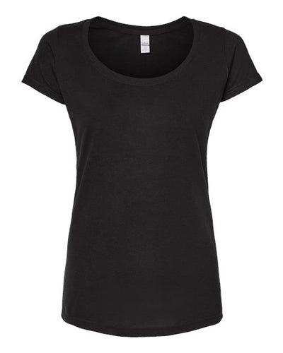 Tultex Women's Poly-Rich Scoop Neck T-Shirt