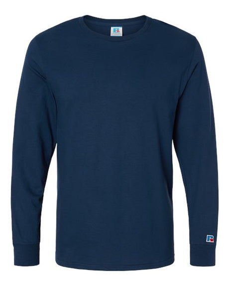 Russell Team Men's Cotton Classic Long Sleeve Tee Mens Apparel Shirts & Tops