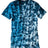 Dyenomite Men's LaMer Over-Dyed Crinkle Tie Dye T-Shirt Dyenomite