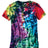 Dyenomite Men's LaMer Over-Dyed Crinkle Tie Dye T-Shirt Dyenomite