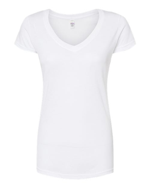 Tultex Women's Poly-Rich V-Neck T-Shirt Tultex
