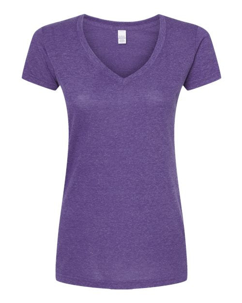 Tultex Women's Poly-Rich V-Neck T-Shirt Tultex