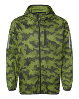 Adidas Men's Hooded Full-Zip Windbreaker adidas