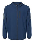 Adidas Men's Hooded Full-Zip Windbreaker adidas