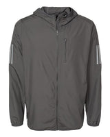 Adidas Men's Hooded Full-Zip Windbreaker adidas