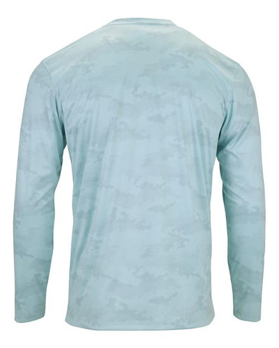 Paragon Men's Pompano Performance Camo Long Sleeve T-Shirt
