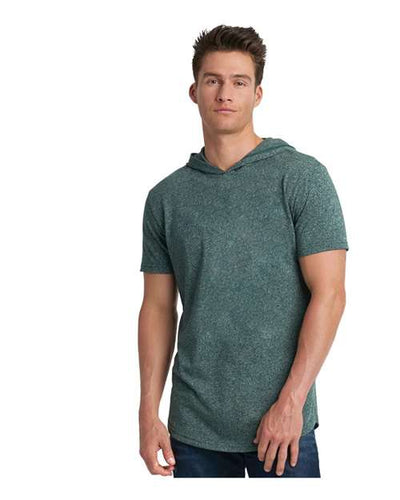 Next Level Unisex Mock Twist Short Sleeve Hoodie