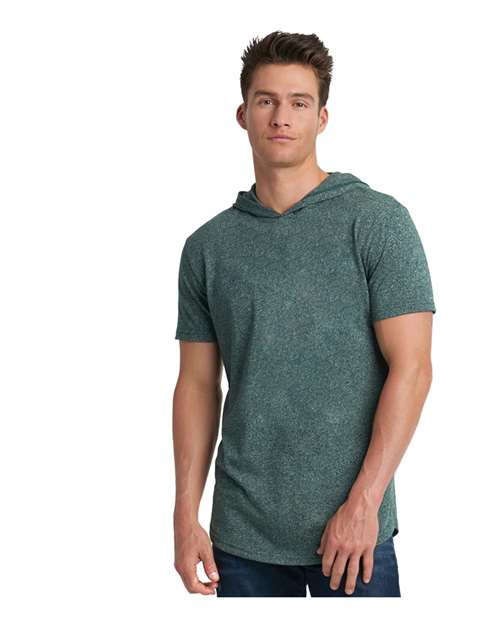 Next Level Unisex Mock Twist Short Sleeve Hoodie