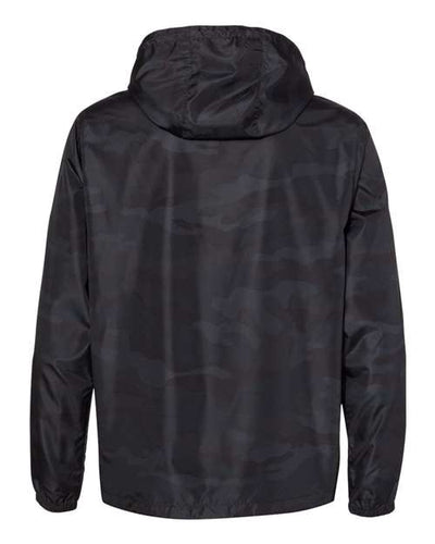 Independent Trading Co. Unisex Lightweight Quarter-Zip Windbreaker Pullover Jacket