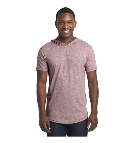 Next Level Unisex Mock Twist Short Sleeve Hoodie