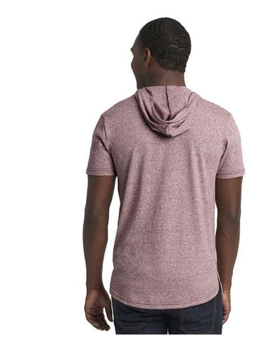 Next Level Unisex Mock Twist Short Sleeve Hoodie
