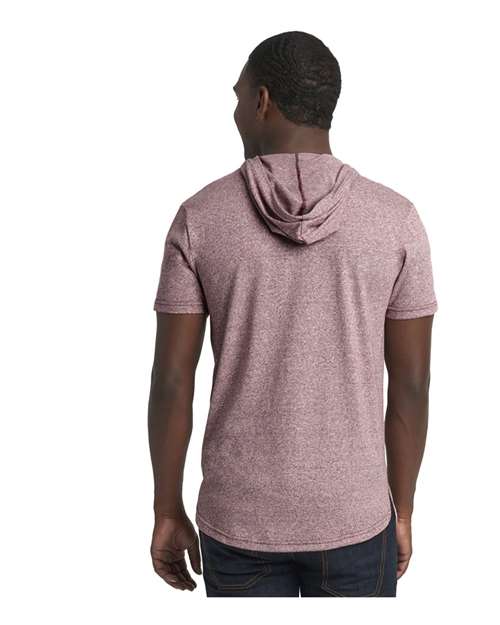 Next Level Unisex Mock Twist Short Sleeve Hoodie