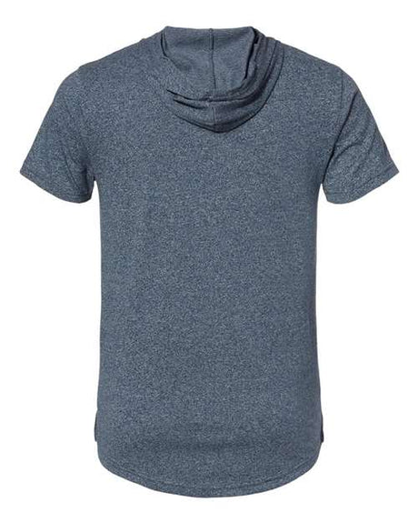 Next Level Unisex Mock Twist Short Sleeve Hoodie Next Level Apparel