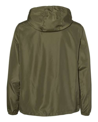 Independent Trading Co. Unisex Lightweight Quarter-Zip Windbreaker Pullover Jacket