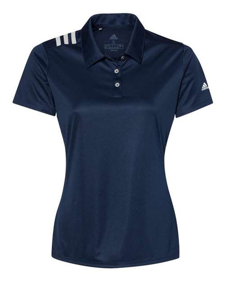 Adidas Women's 3-Stripes Shoulder Polo Adidas