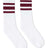SOCCO USA-Made Striped Crew Socks SOCCO