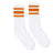 SOCCO USA-Made Striped Crew Socks SOCCO