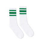 SOCCO USA-Made Striped Crew Socks SOCCO