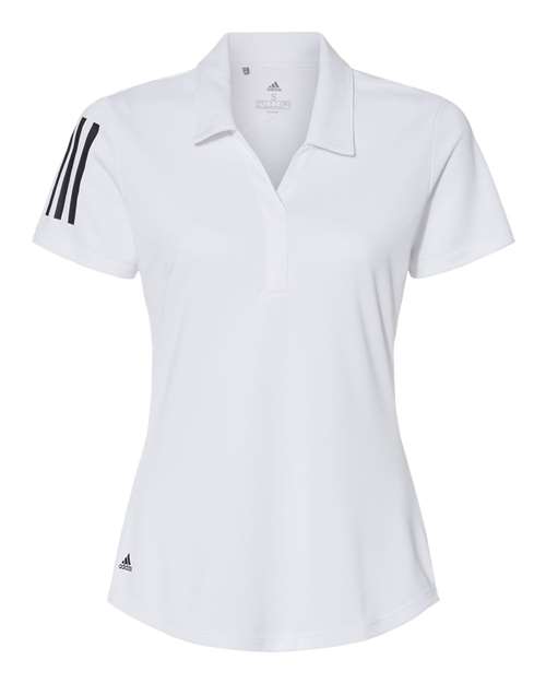 Adidas Women's Floating 3-Stripes Polo Adidas