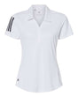 Adidas Women's Floating 3-Stripes Polo Adidas