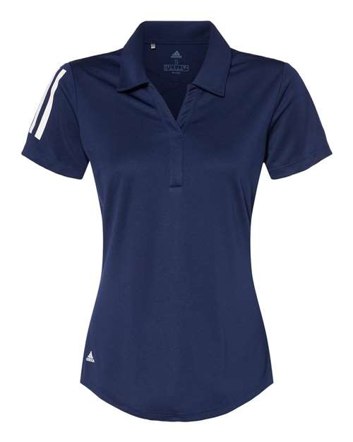 Adidas Women's Floating 3-Stripes Polo Adidas