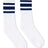 SOCCO USA-Made Striped Crew Socks SOCCO