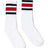 SOCCO USA-Made Striped Crew Socks SOCCO