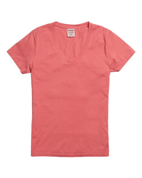 Hanes ComfortWash by Hanes Garment-Dyed Women's V-Neck T-Shirt Hanes