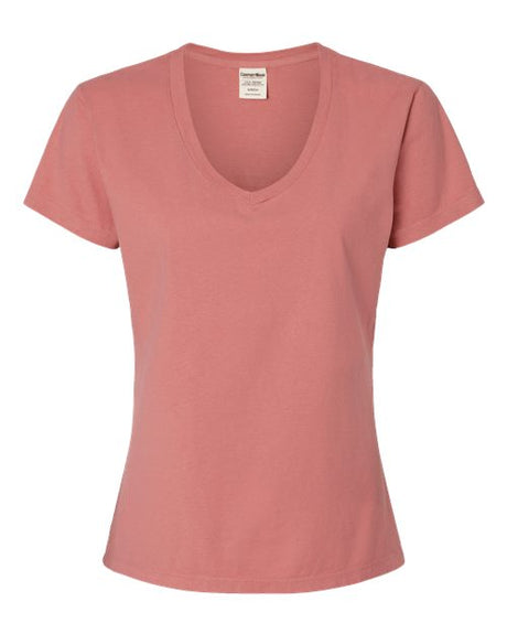Hanes ComfortWash by Hanes Garment-Dyed Women's V-Neck T-Shirt Hanes