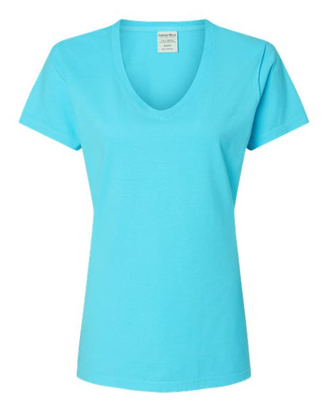 Hanes ComfortWash by Hanes Garment-Dyed Women's V-Neck T-Shirt Hanes
