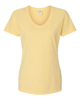 Hanes ComfortWash by Hanes Garment-Dyed Women's V-Neck T-Shirt Hanes