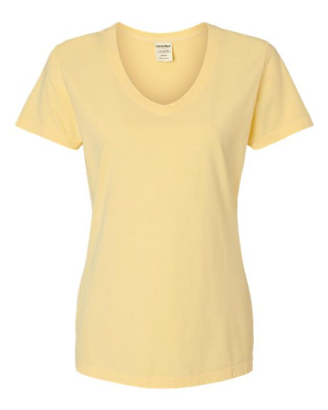 Hanes ComfortWash by Hanes Garment-Dyed Women's V-Neck T-Shirt Hanes