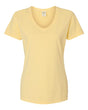 Hanes ComfortWash by Hanes Garment-Dyed Women's V-Neck T-Shirt Hanes