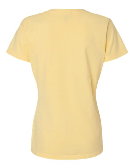 Hanes ComfortWash by Hanes Garment-Dyed Women's V-Neck T-Shirt Hanes