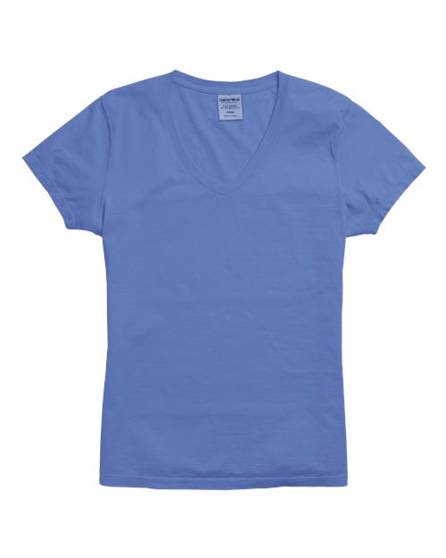 Hanes ComfortWash by Hanes Garment-Dyed Women's V-Neck T-Shirt Hanes