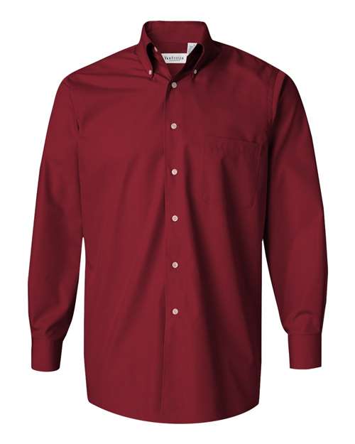 Van Heusen Men's Silky Poplin Shirt Van Heusen