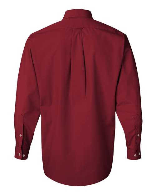 Van Heusen Men's Silky Poplin Shirt Van Heusen