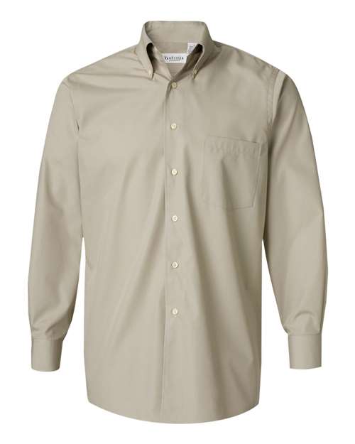 Van Heusen Men's Silky Poplin Shirt Van Heusen
