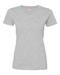 LAT Women's V-Neck Fine Jersey Tee LAT