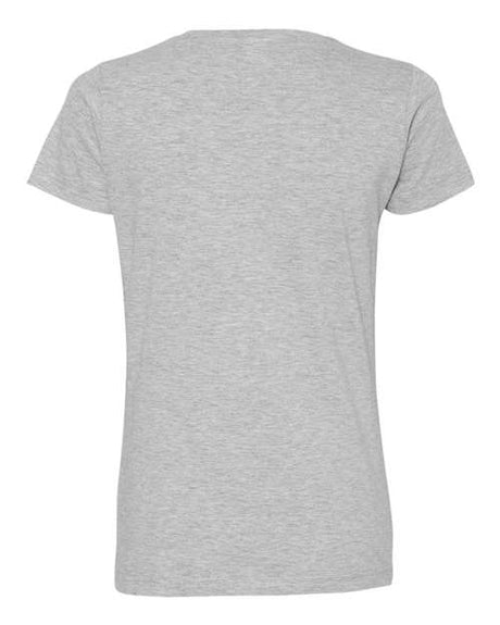 LAT Women's V-Neck Fine Jersey Tee LAT