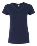 LAT Women's V-Neck Fine Jersey Tee LAT