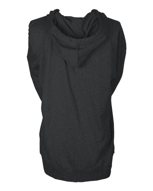 Tultex Unisex Beach Full-Zip Hooded Long Sleeve T-Shirt