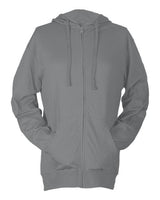 Tultex Unisex Beach Full-Zip Hooded Long Sleeve T-Shirt Tultex