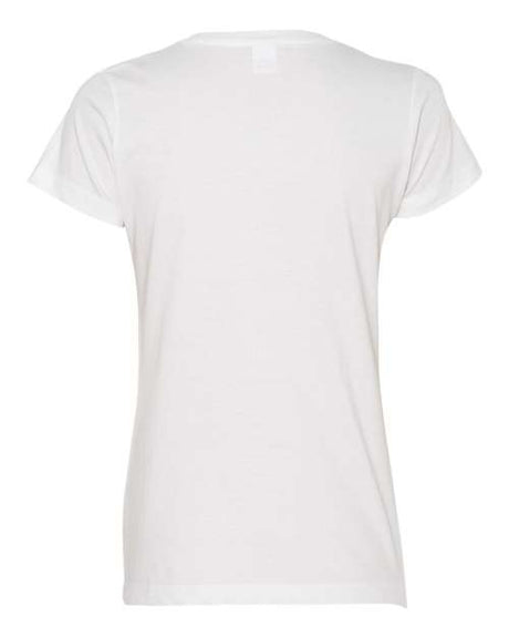 LAT Women's V-Neck Fine Jersey Tee LAT