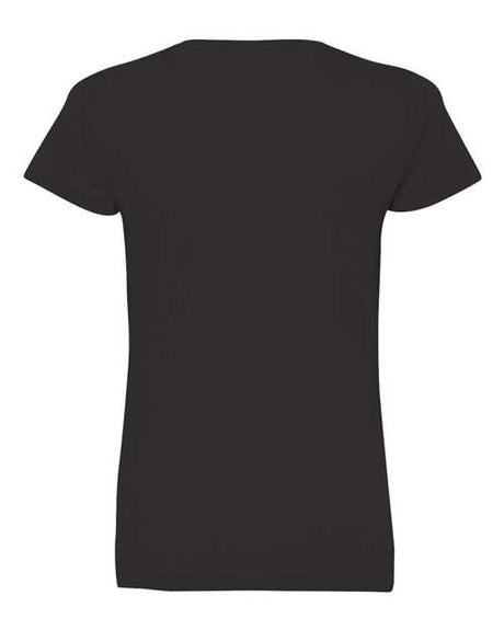 LAT Women's V-Neck Fine Jersey Tee LAT