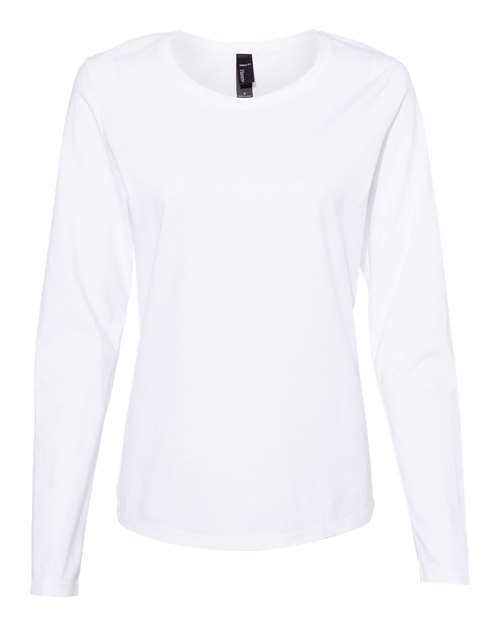 Hanes Perfect-T Women's Long Sleeve Scoopneck T-Shirt Hanes