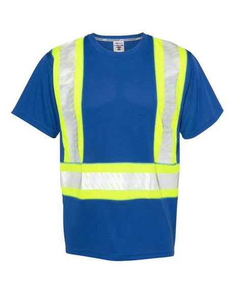 Kishigo Men's EV Series® Enhanced Visibility Contrast Pocket T-Shirt Kishigo