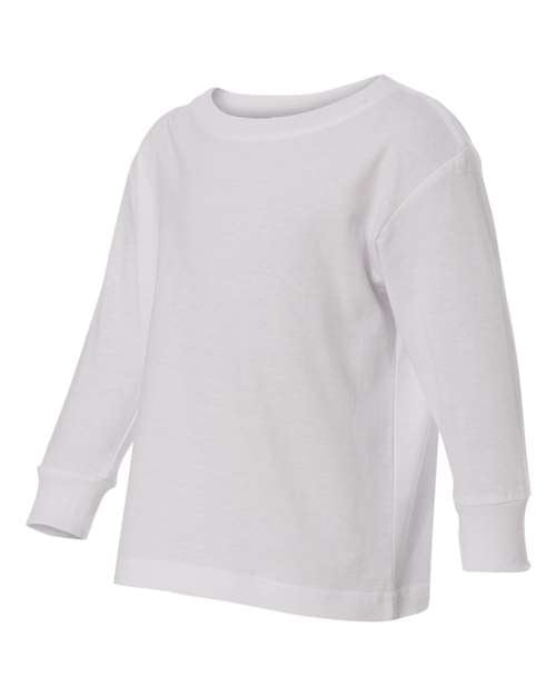 Rabbit Skins Toddler Long Sleeve Fine Jersey Tee Rabbit Skins
