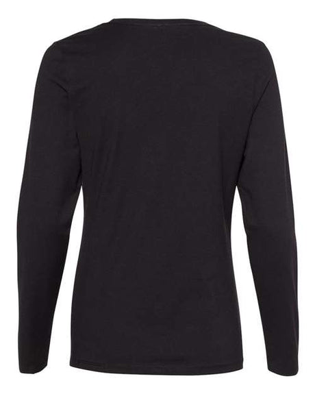 Hanes Perfect-T Women's Long Sleeve Scoopneck T-Shirt Hanes